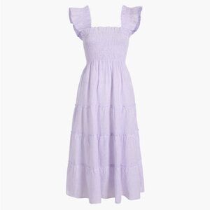 Ellie Nap Dress in Lavender Stripe